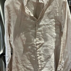Women’s  CP Shades Cream Linen Button-Up Shirt
